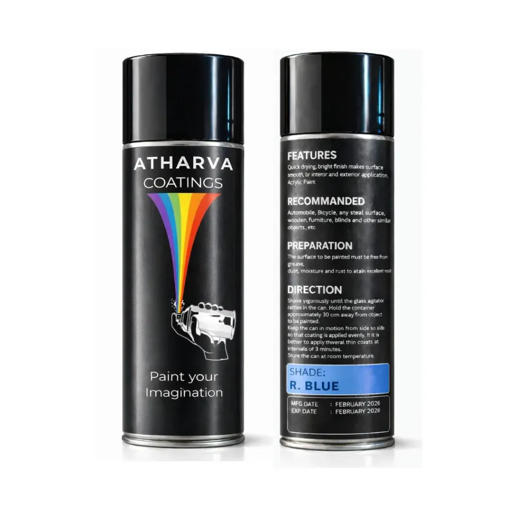 Atharva Spray Paint – Royal Blue (400ml)